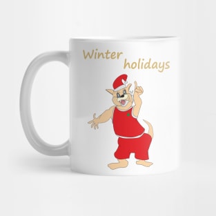 Winter holidays Mug